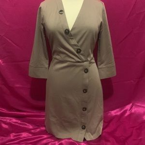LD Designer Mystic Los Angela’s olive coloured dress size small NWT